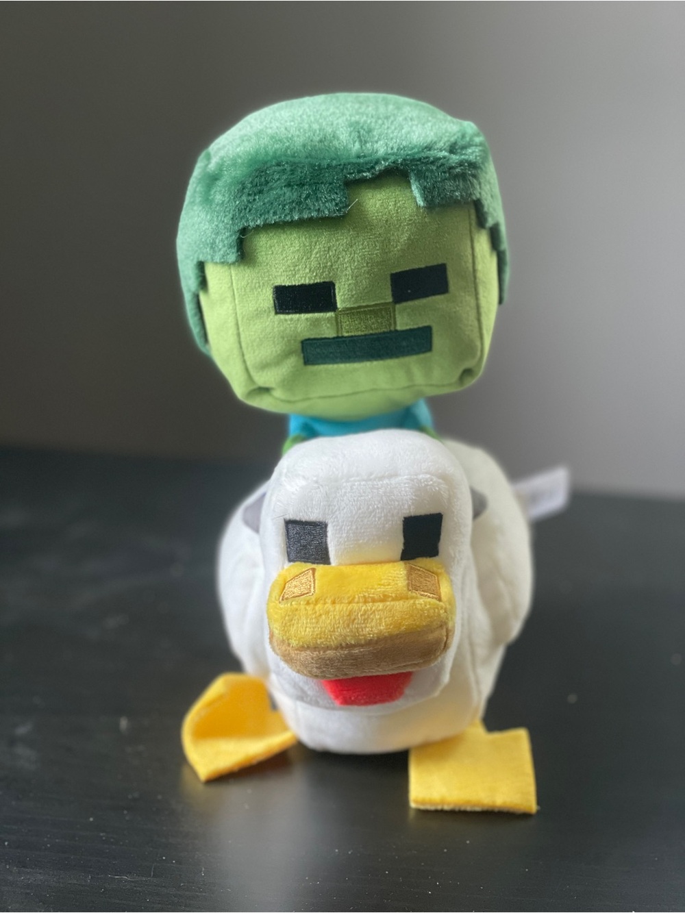 Minecraft Zombie Chicken Jockey Plush